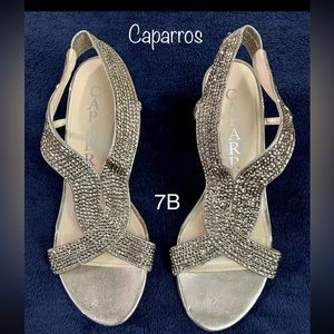 Caparros low heels sandals